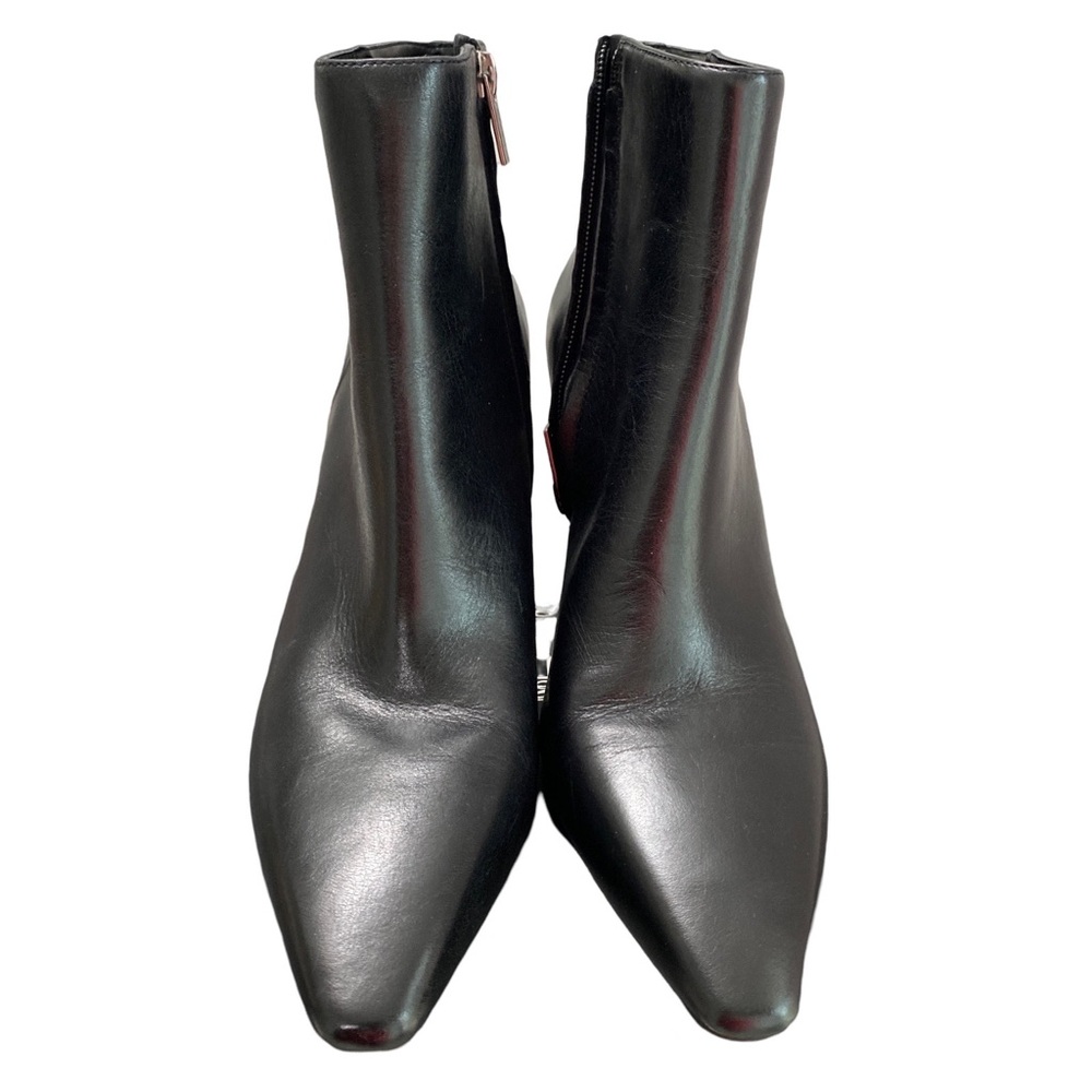 Vince Camuto Black Wedge Ankle Boots 9.5 Medium Width NWT - Picture 5 of 15